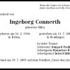 Billes Ingeborg 1936-2007 Todesanzeige